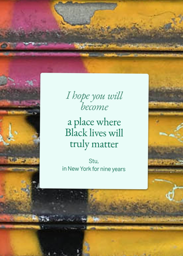 Animated thumbnail for Dear New York by Talia Cotton