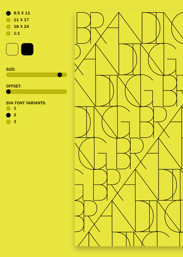 Animated thumbnail for SVA Poster Generator by Talia Cotton