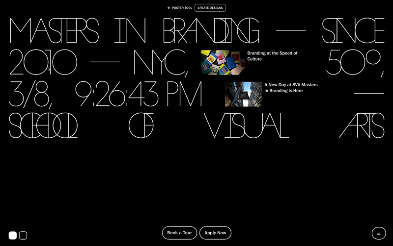 Animated thumbnail for SVA Masters in Branding by Talia Cotton