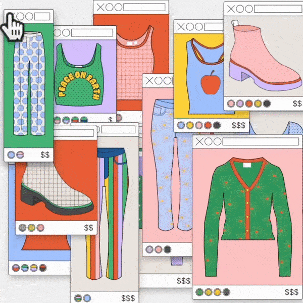 Animated thumbnail for “Our In-Person Shopping Hurts Big Tech” by Talia Cotton